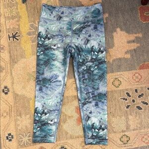 Athleta Girl tie dye leggings